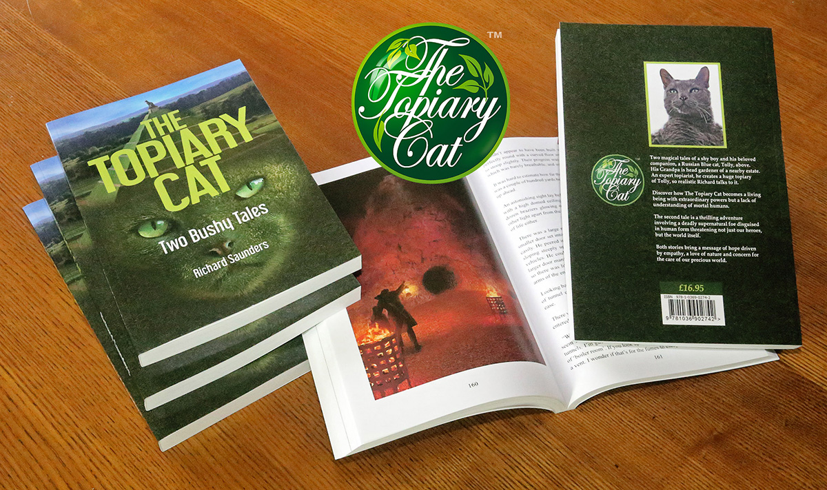 The Topiary Cat - Two Bushy Tales