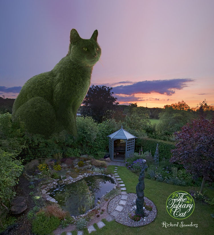 The Topiary Cat evening